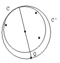F 1,2 = R 1 2 -R 22 . So, to find whether point x belongs to the circle C1, we need to calculate |O 1 -x|2 -|O 2 -x| 2 -R 1 2 + R 2 2, and to compare it with zero.In the previous section we have introduced the expression L 2 -(R 2 -r 2 ). It shows in what manner the circles are overlapped, and should be greater than zero. We will try to optimize (to keep maximal) this expression. It gives the same rules for selecting points a, b, and c, but gives better results at next steps. Journals Inc. (US)