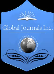 Global Journal of Computer Science and TechnologyVolume XI Issue XI Version I 2011 17 :