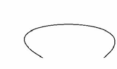 Fig.6 : (a) Base line, (b) Height and peak intersection point of a Bézier curve