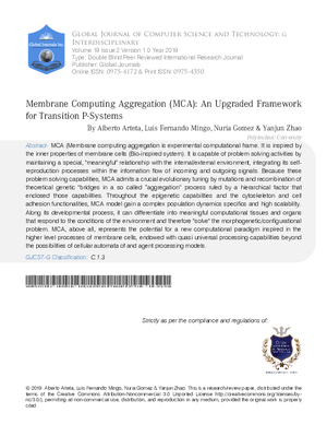 Membrane Computing Aggregation: An Updated Framework of Transition P-systems