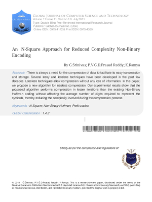 An  N-Square Approach for Reduced Complexity Non-Binary Encoding