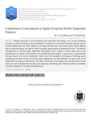 Collaborative Concealment of Spatio-Temporal Mobile Sequential Patterns