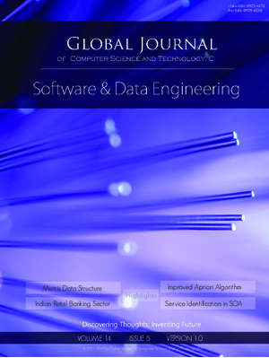 GJCST-C Software and Data Engineering: Volume 14 Issue C5