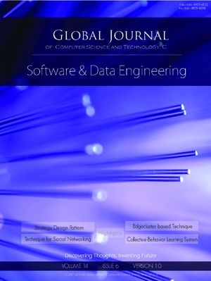 GJCST-C Software and Data Engineering: Volume 14 Issue C6