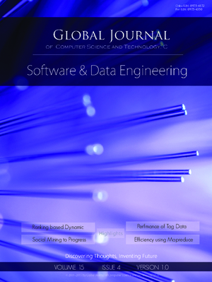 GJCST-C Software and Data Engineering: Volume 15 Issue C4