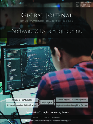 GJCST-C Software & Data Engineering: Volume 22 Issue C3