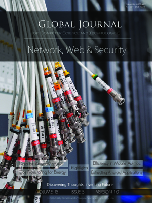 GJCST-E Network Web and Security: Volume 15 Issue E5