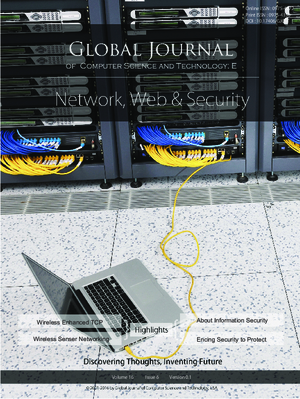 GJCST-E Network Web and Security: Volume 16 Issue E6