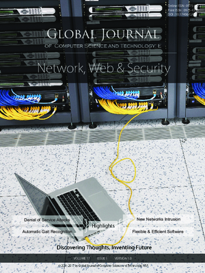 GJCST-E Network Web and Security: Volume 17 Issue E1