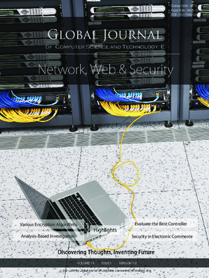 GJCST-E Network Web and Security: Volume 19 Issue E1