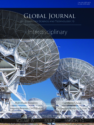 GJCST-G Interdisciplinary: Volume 15 Issue G2