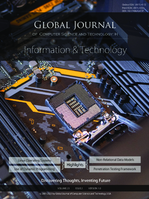 GJCST-H Information & Technology: Volume 23 Issue H2