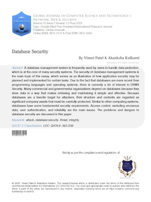 Database Security